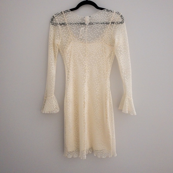 NWT WHBM Cream Dress - Picture 2 of 5